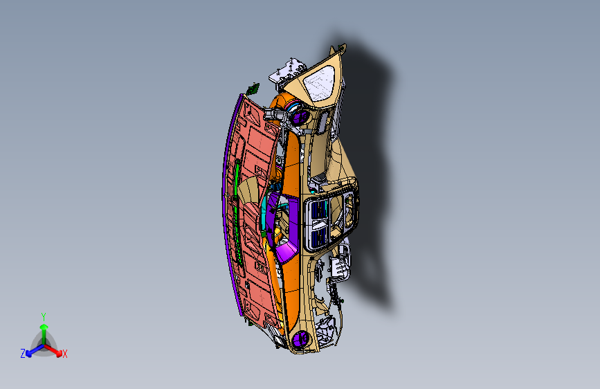 东风-EJ04（EV）-S110AJ-H0200 仪表板组