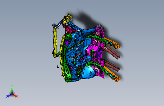 丰田-大霸王-12_发动机舱总成_ENGIN_ROOM_COMPL
