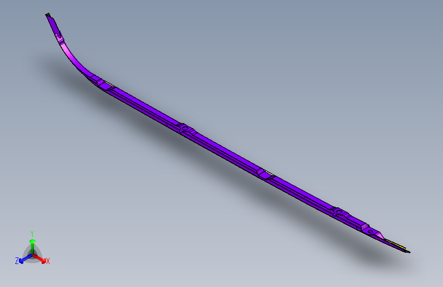 丰田-大霸王-25_左滑移门中滑轨总成_MID GUIDE SLIP DOOR LH ASSY
