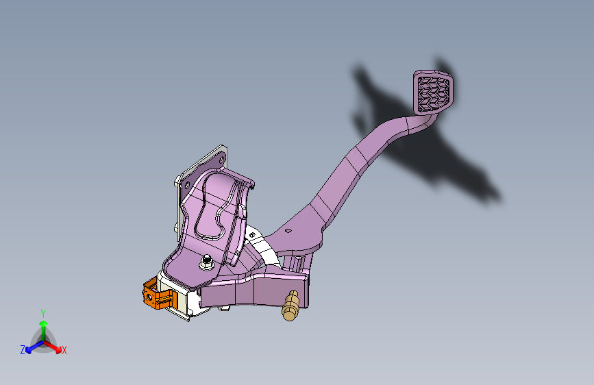 丰田-大霸王-制动踏板装置_BRAKE_PEDAL