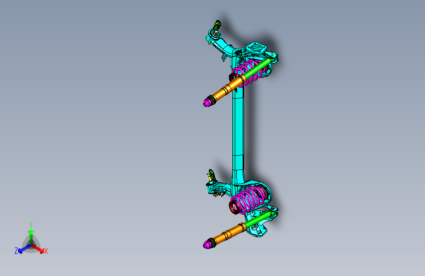 丰田-雅力士-底盘-SUSPENSION SYSTEM,RR