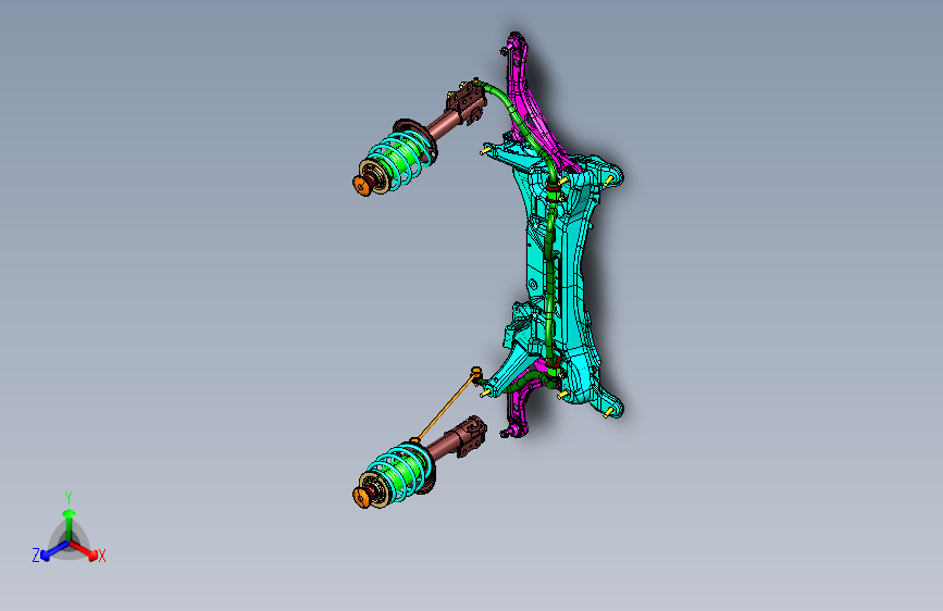 丰田-雅力士-底盘-SUSPENSION SYSTEM,FRT