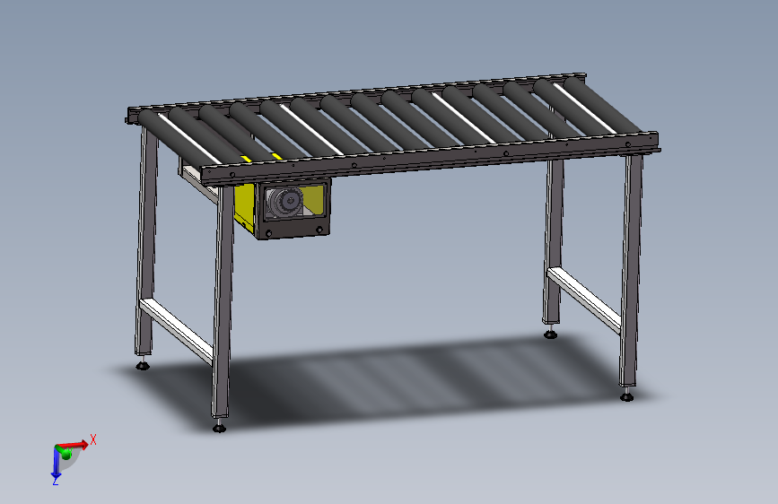 双向合流滚筒输送机