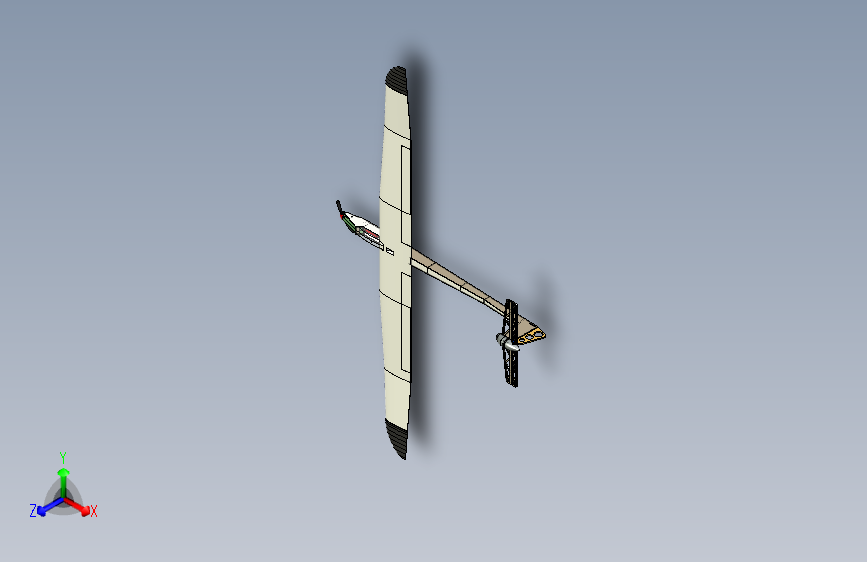 遥控机动滑翔机