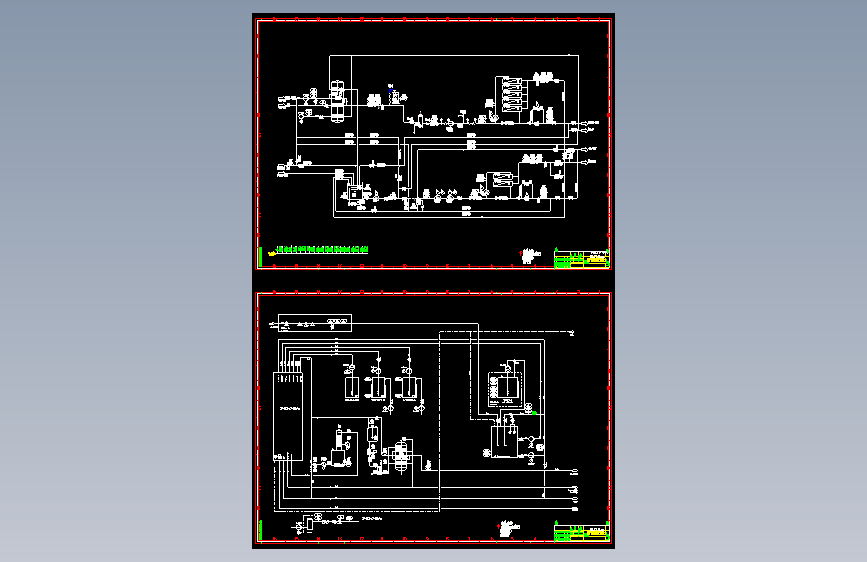 50m³d两级SWRO+树脂系统PID图B