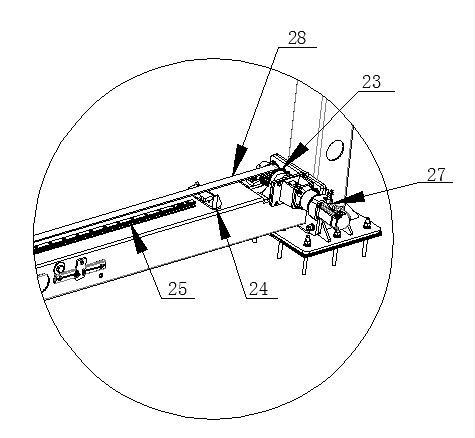 侧方位夹取式机械手