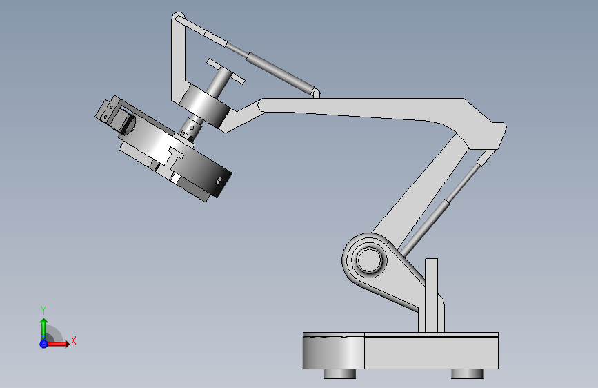 可更换夹取机构的称量机械手