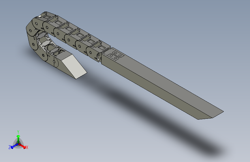 (1)外宽59-外高20弯曲半径30总长800