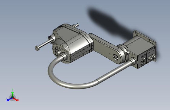 Solidworks模型SCARA3kg-400_V10