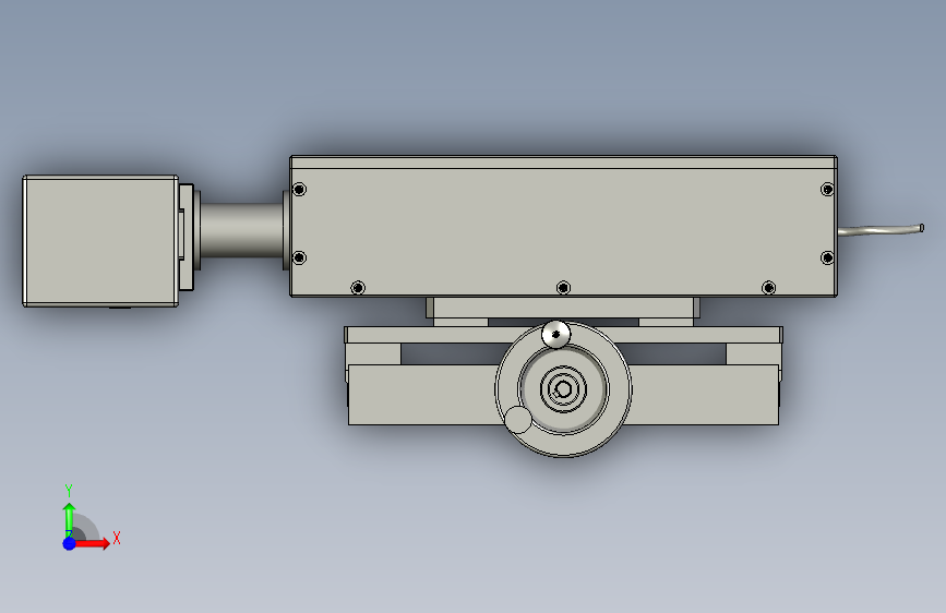 DB10-A01-D1-ST-GQGJZ-B-00光纤光具座B型 正面视图