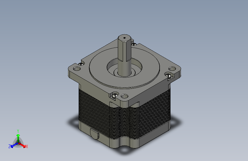 Nema34StepperMotorshaftD14length68