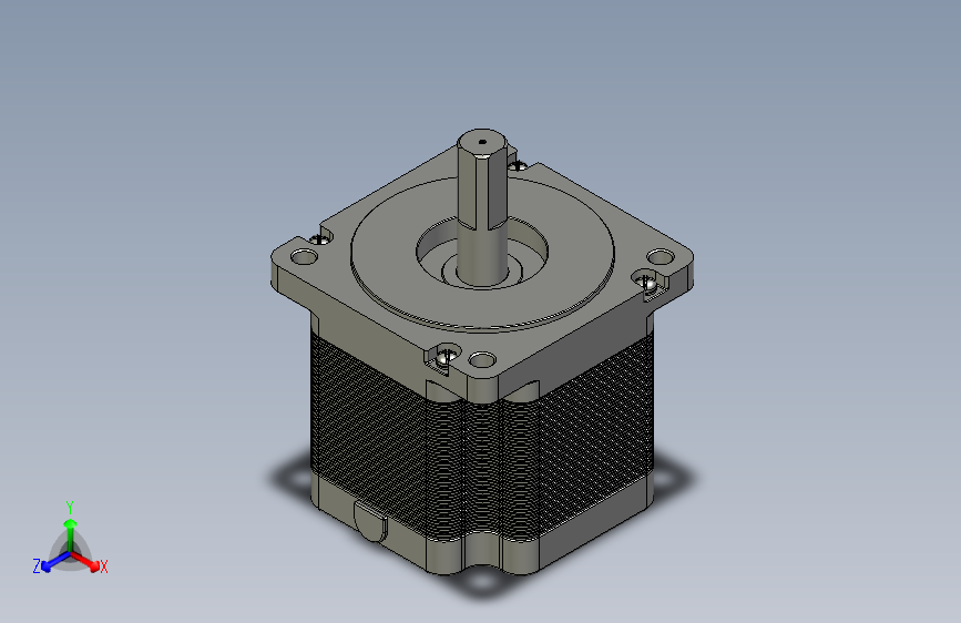 Nema34StepperMotorshaftD14length75