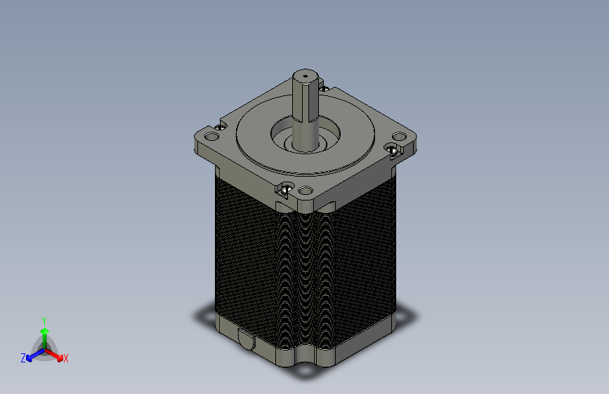 Nema34StepperMotorshaftD14length116