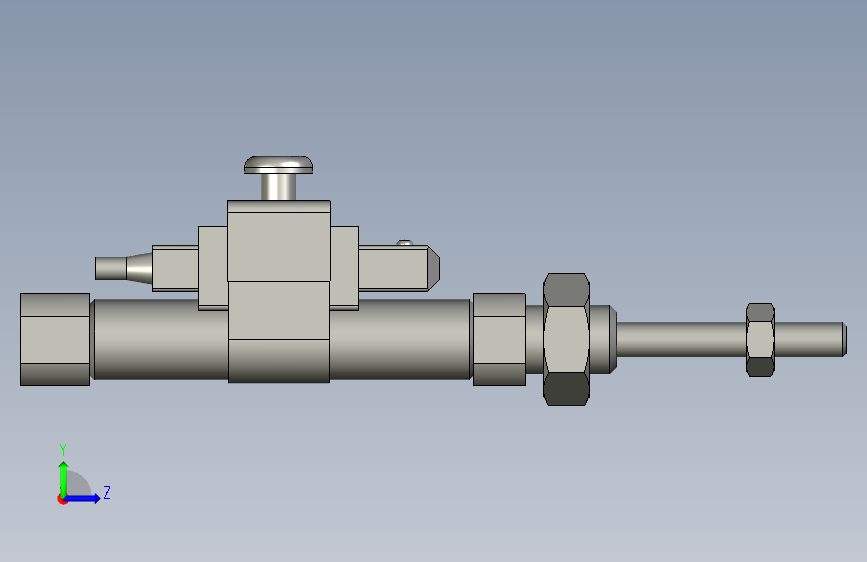 PBSAS6x5-ZC253A1(0) 左侧视图