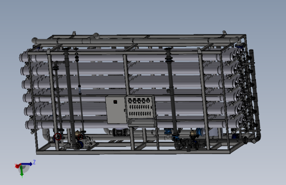 RO反渗透总装配图