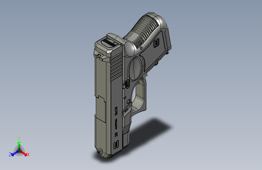 1140-glock 26 三代手枪