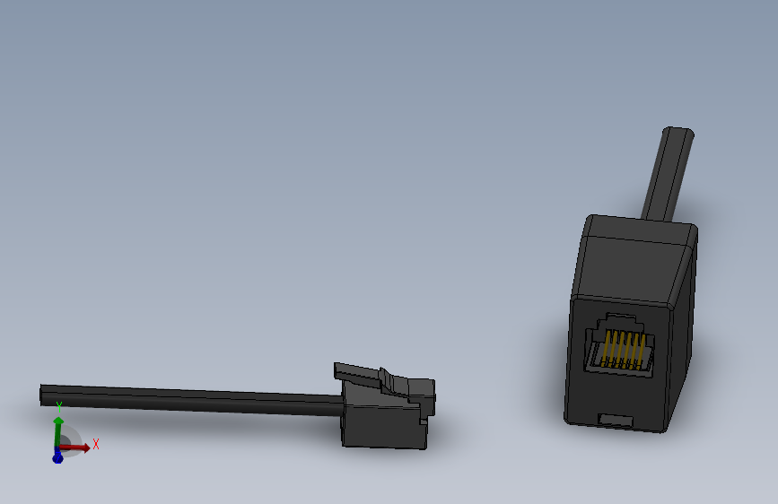 128904-网线水晶头设计模型