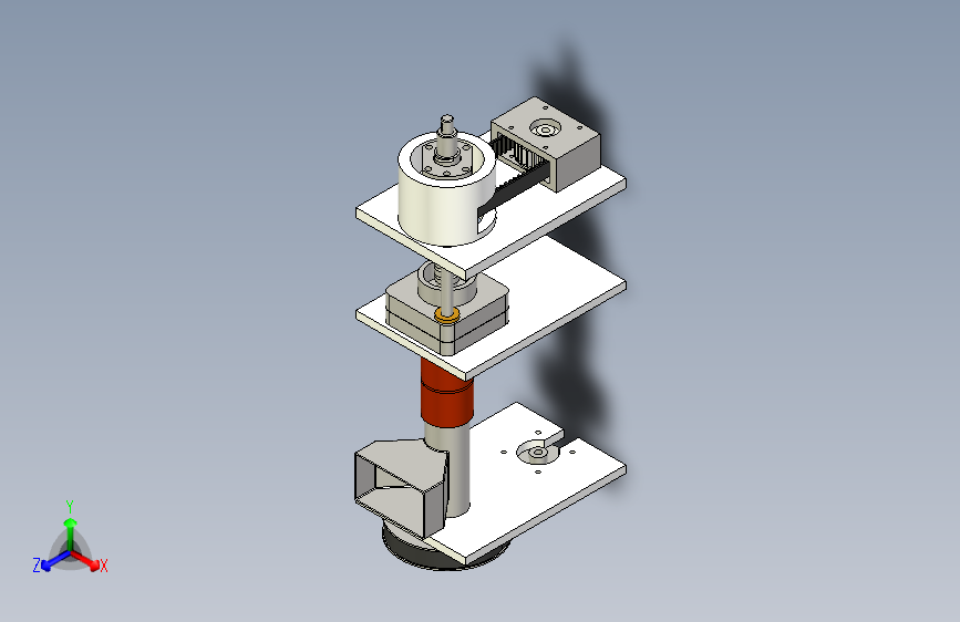 569008-桌面微型注塑机模型