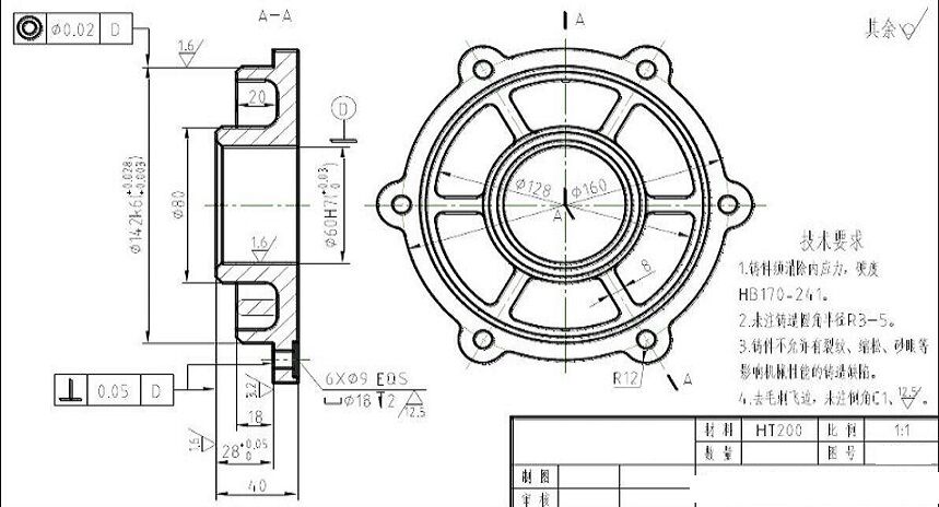 端盖加工工艺及夹具设计