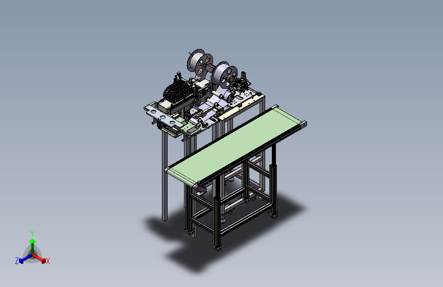 钢片自动上料与打磨一体机