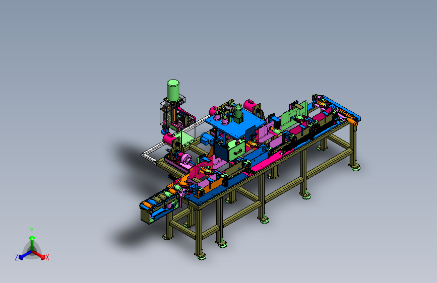 模块化多工位自动化装配工作站