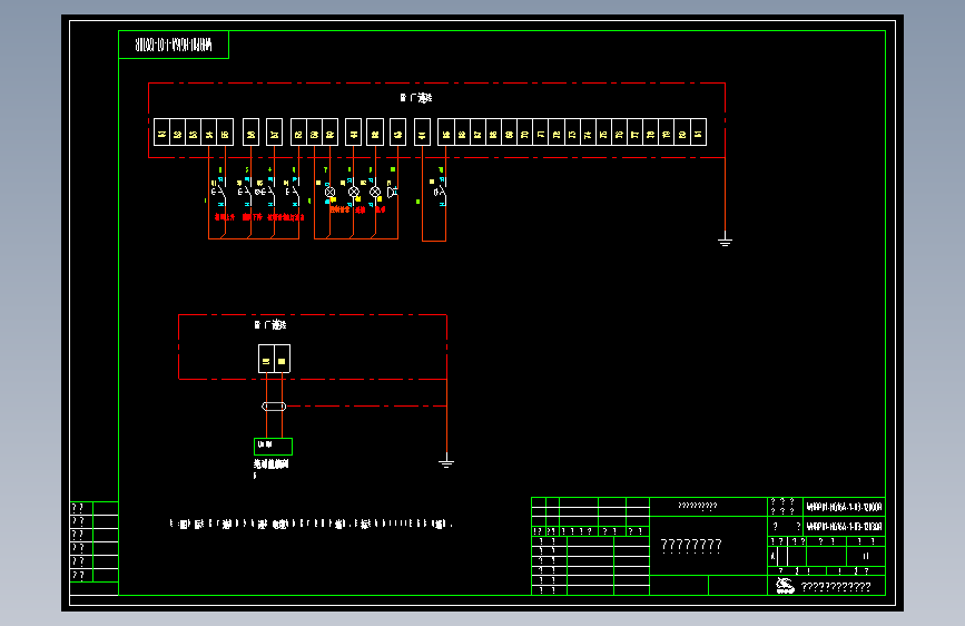 WHRP01-HG16A-1-03-1203QR 机旁控制箱接线图2