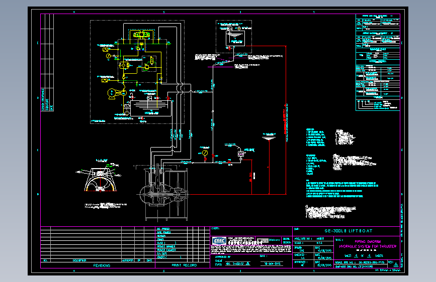 DD-WO203-DWG-P125侧推液压原理图（3F241410PB）