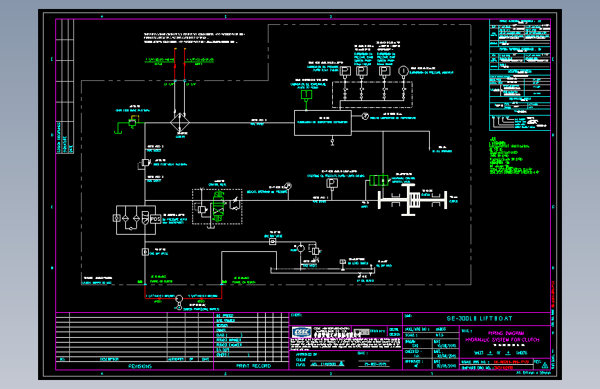 DD-WO203-DWG-P129离合器液压原理图（3M341026TB）