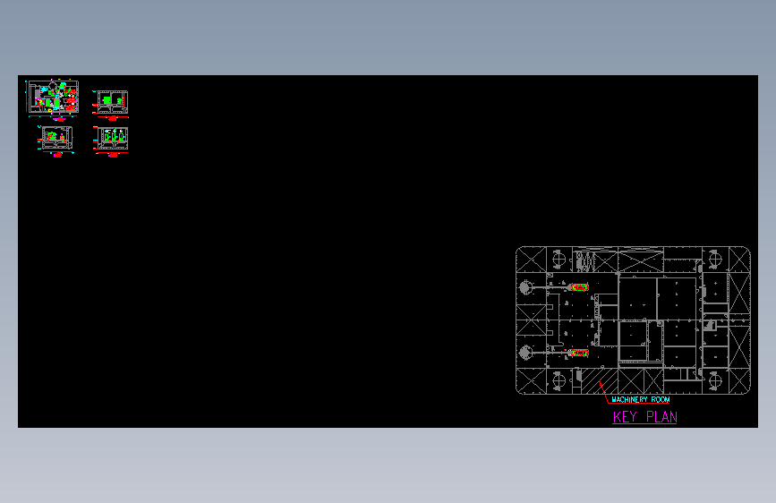 DD-WO203-DWG-M118右舷辅机舱布置图（3B18A007MB）
