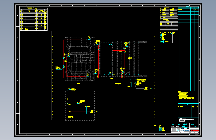 HP6001-P751-005 P&ID - FIRE FIGHTING&DELUGE SYSTEM（合图）消防水