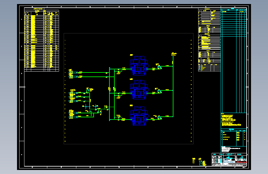 HP6001-P751-007 P&ID – HIGH PRESSURE MUD SYSTEM FOR DRILL FLOOR AND CANTILEVER高压泥浆系统
