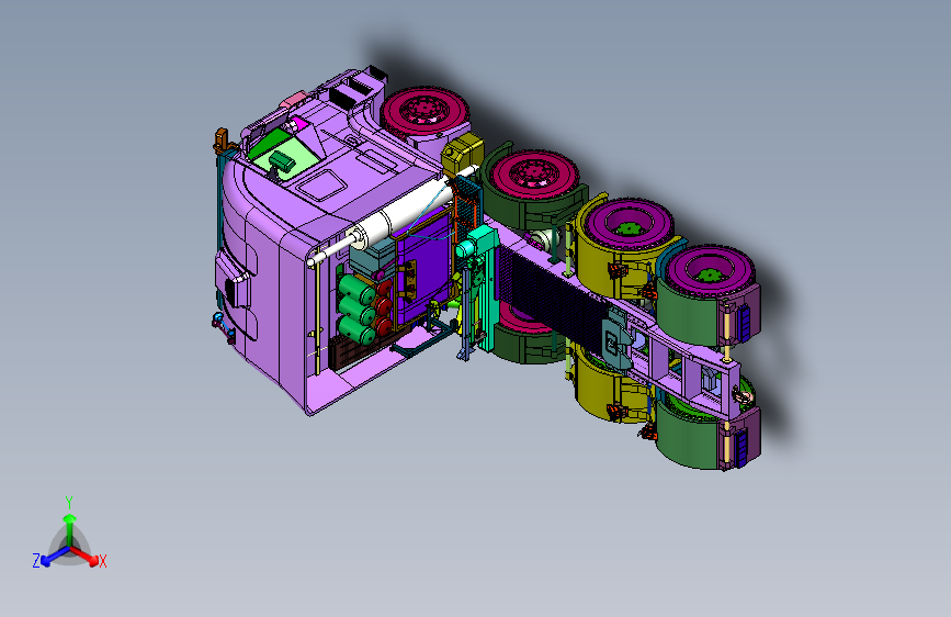 8×8全驱高机动性军用卡车