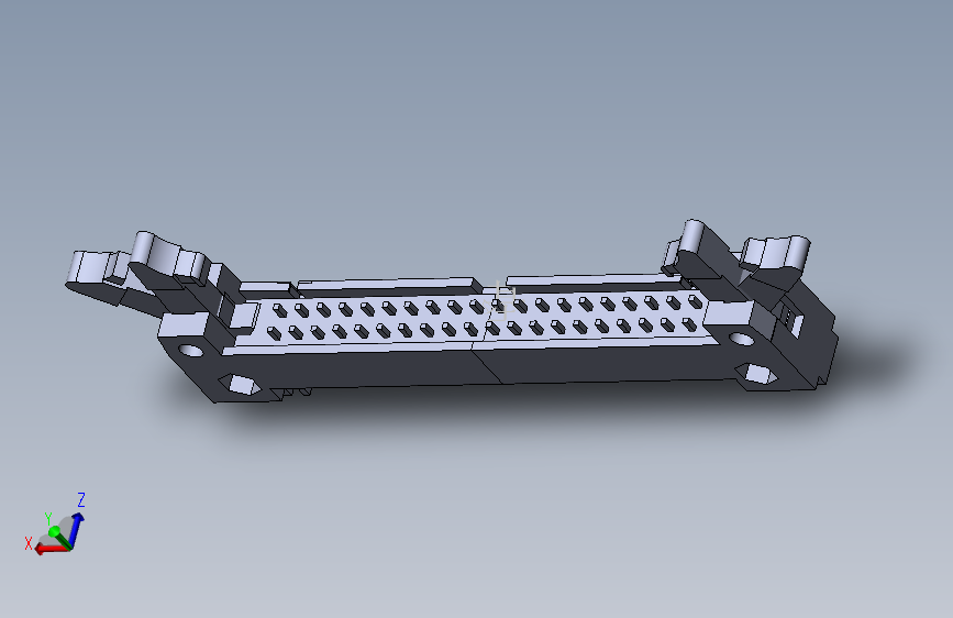 DC-40P牛角插座2.54mm