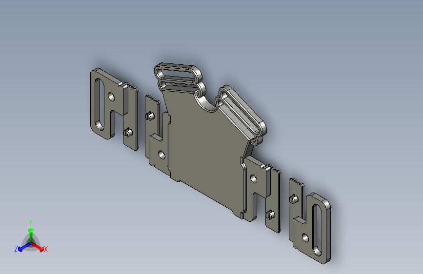 分离式夹件装配 - 工业框架组件