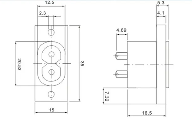 交流电源插座 AC-006