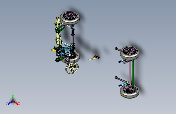 长安-奔奔-底盘dipan-3DXML