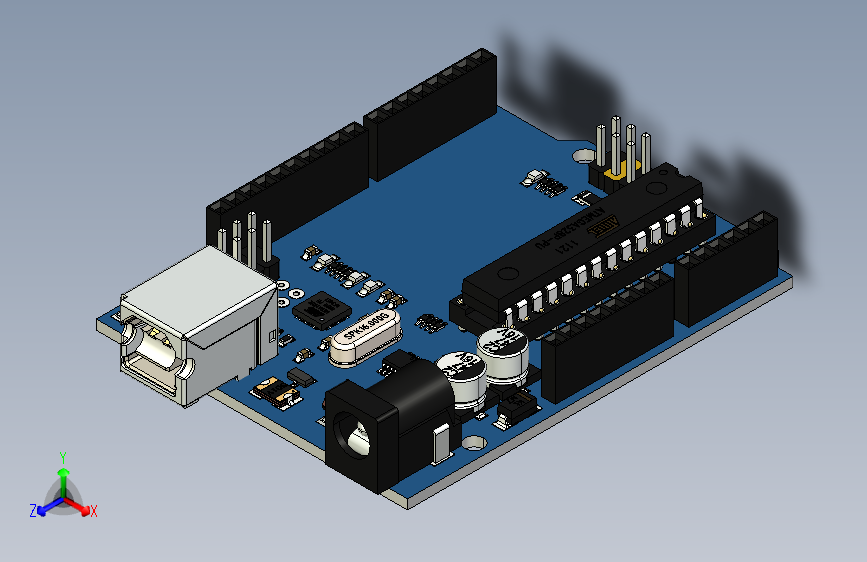 Arduino UNO驱动L298型足球机器人小车