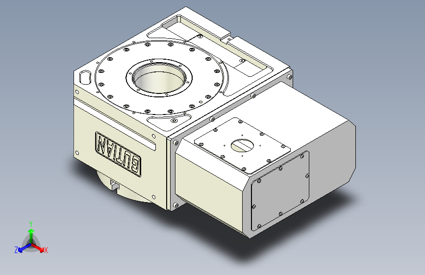 NC250四轴凸轮转台(大孔径)
