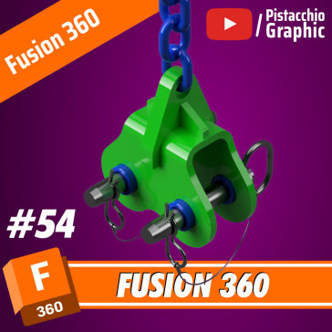 #54 夹具起重机 _ Fusion 360 _ 榛子图形