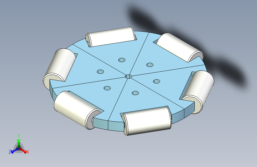 3D 可打印全向轮