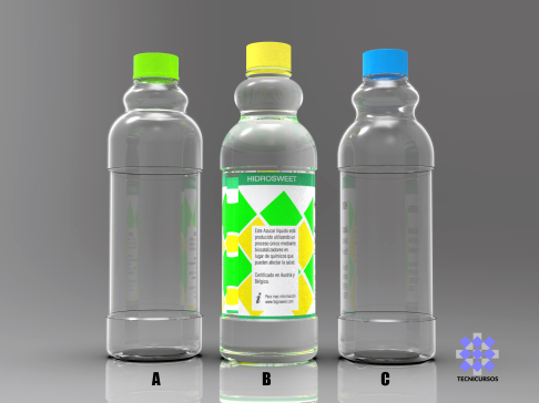 4盎司液体糖瓶