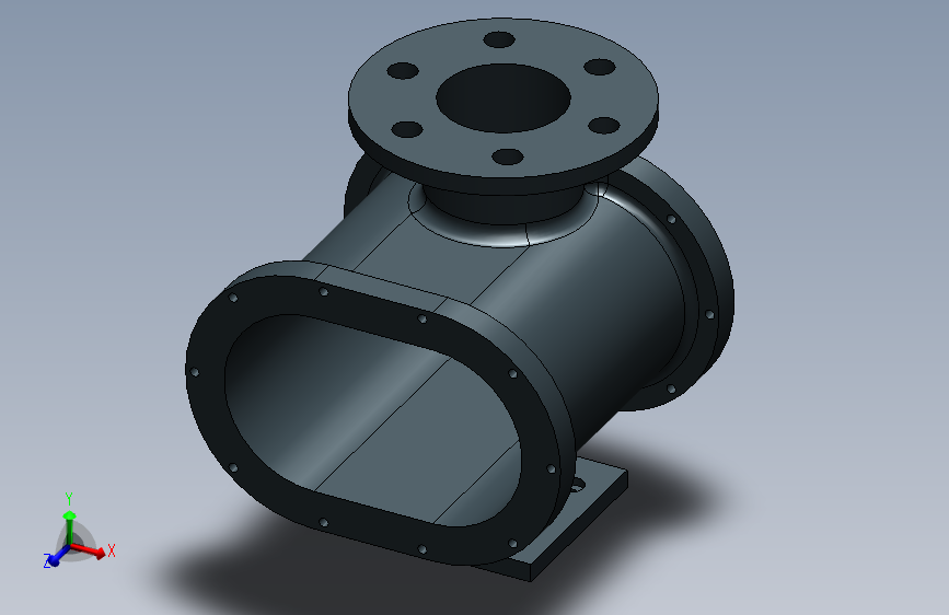 AISI 1020 高级 SolidWorks 零件 _ 凸台拉伸、镜像和 M6 铰孔设计