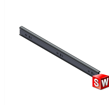 轻型伸缩滑轨 400毫米