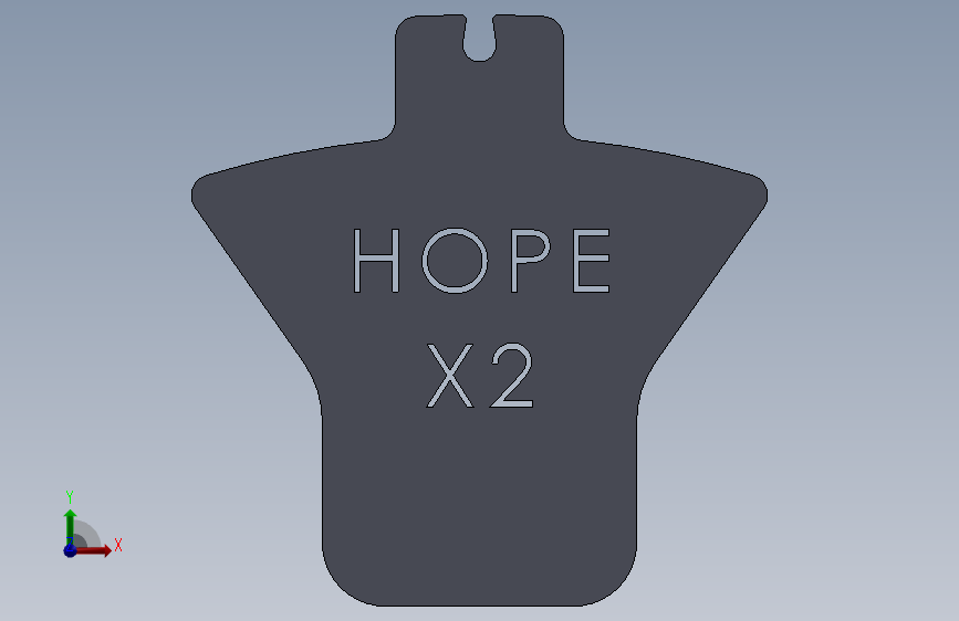 Hope X2 XCR 垫片
