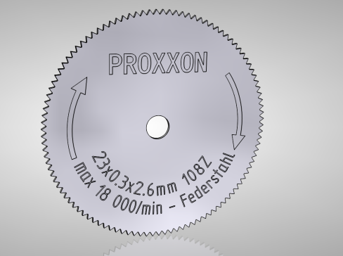 PROXXON 切割刀片 23mm