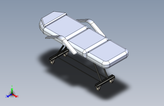 治疗床 3D