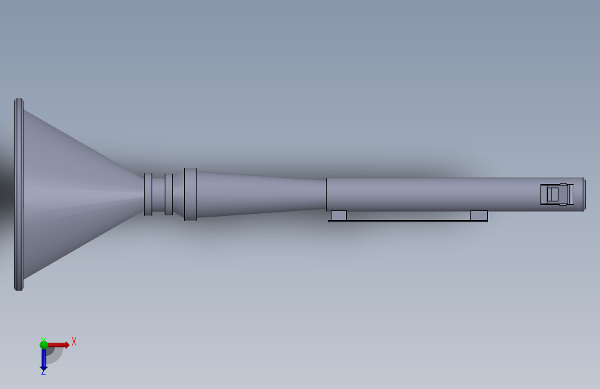 TF2 存货火箭发射器(无颜色) 俯视图