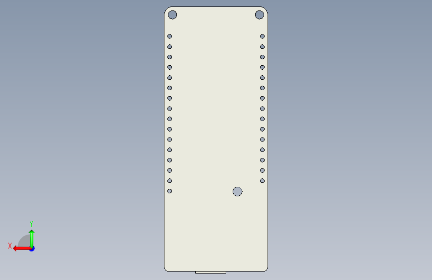 Wemos LOLIN D32 Pro V2.0.0 WiFi & 蓝牙开发板 ESP32-WROVER 背面视图