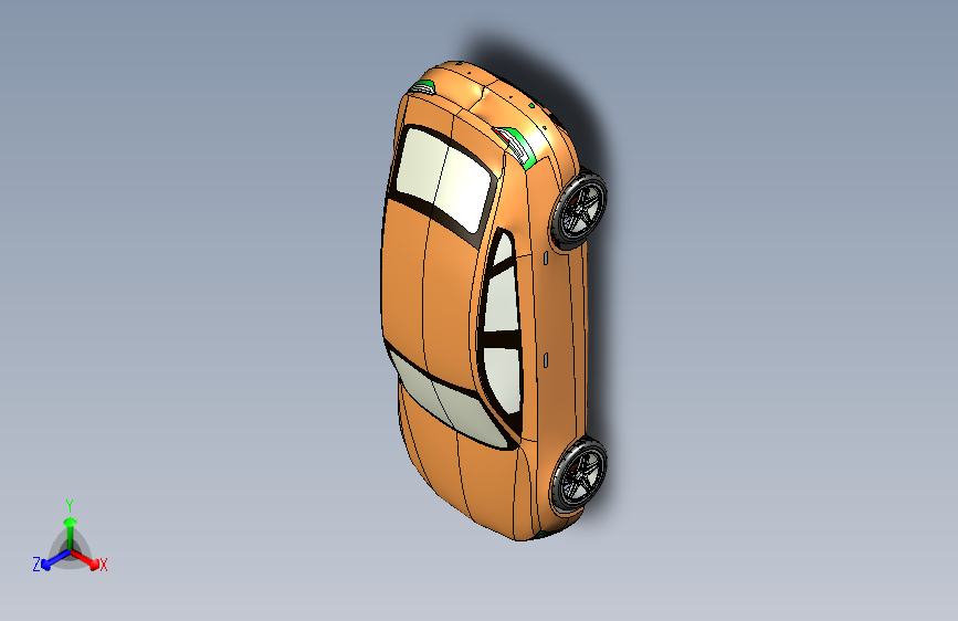 奥迪R8 Sportback 由 Autodesk Inventor 2016 设计
