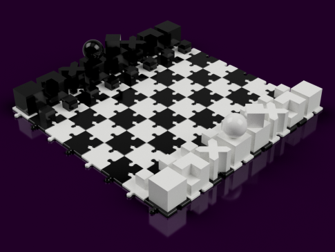 包豪斯国际象棋套装
